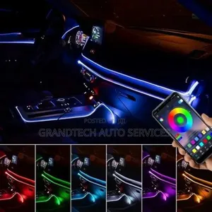 Car Interior Ambient Lighting