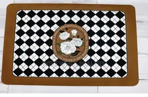 Classic Absorbent Bathroom Mat Ant-Slip Shower Bath Mat ✓