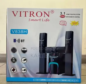 Vitron V838 Woofer 3.1 Tall Boy Sound System