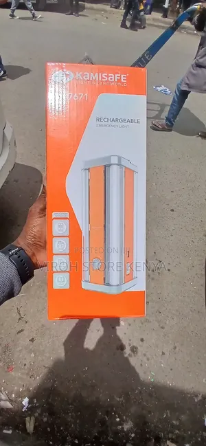 Kamisafe 7671 Emergency Light Lamp - Rechargeable LED Lamp