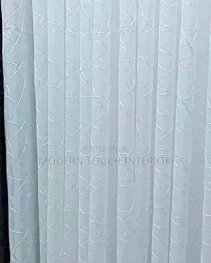 Quality Plain White Sheer