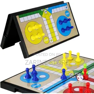 Magnetic Ludo Game for Educational Entertainment