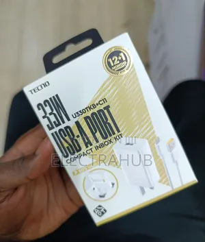 Tecno 33w Usb-a Port Cable New Sealed In A Shop