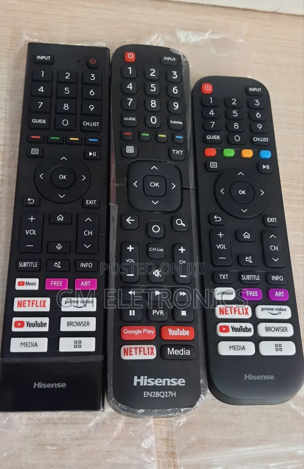 Original Replacement TV Controller -Hisense Smart TVS (New)