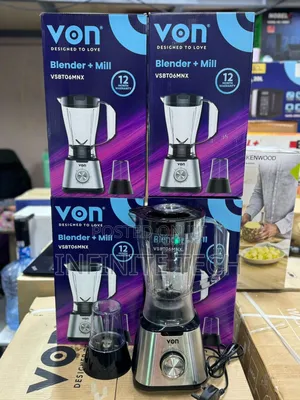 VON 1.5L Blender + Mill VBP501NLB