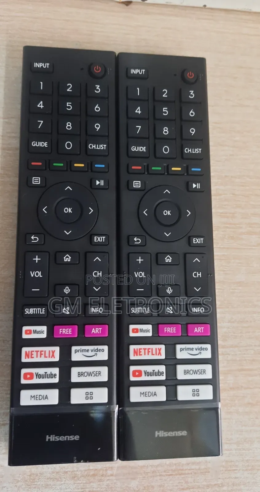 High Quality Hisense A4 A6 Smart Vidaa Remote-Voice Button