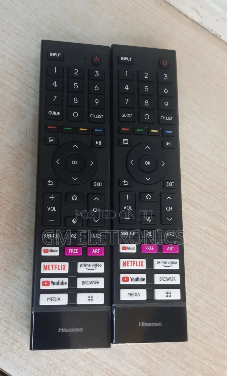 High Quality Hisense A4 A6 Smart Vidaa Remote-Voice Button