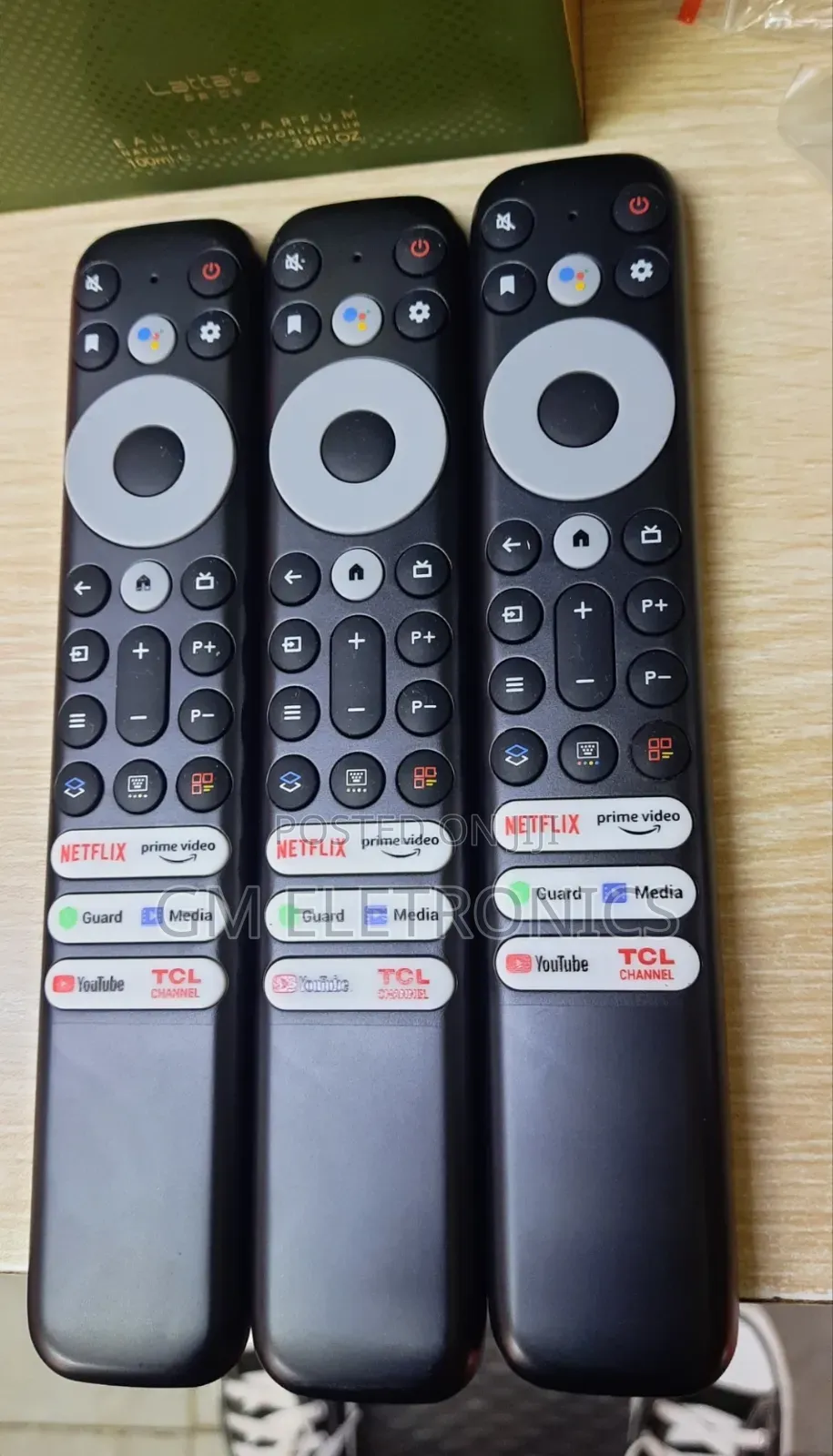 High Quality TCL Smart Android Replacement Remote( Black)