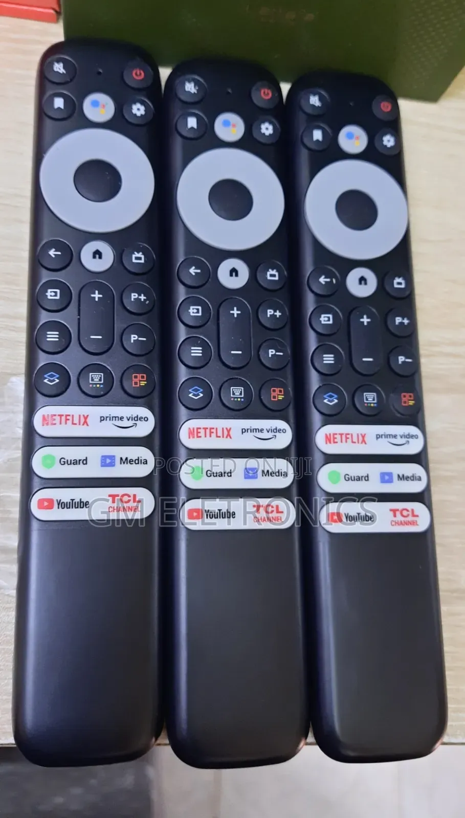 High Quality TCL Smart Android Replacement Remote( Black)