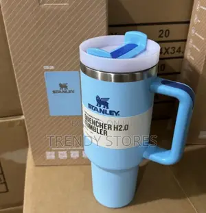 Blue Stainless Steel Stanley Cup