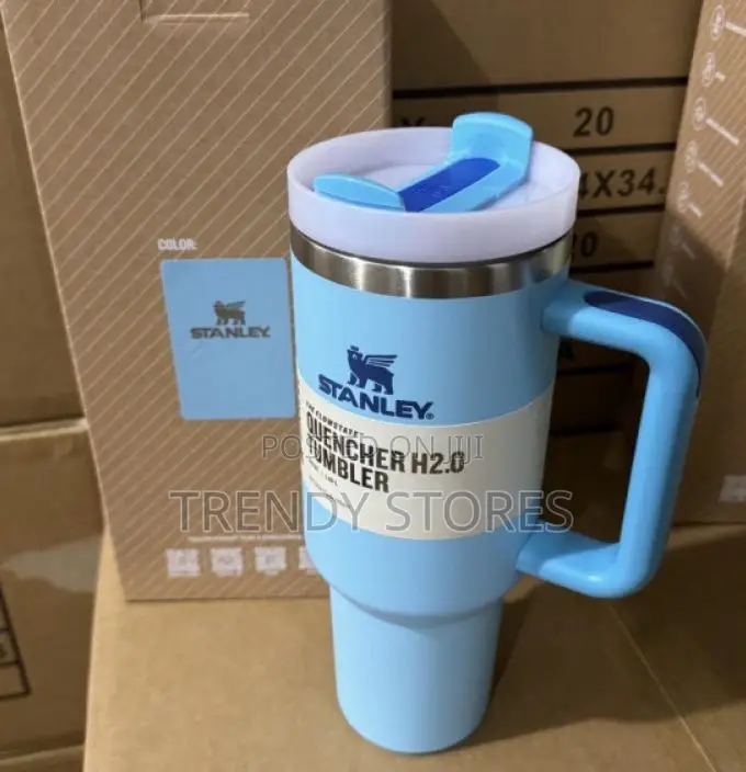 Blue Stainless Steel Stanley Cup