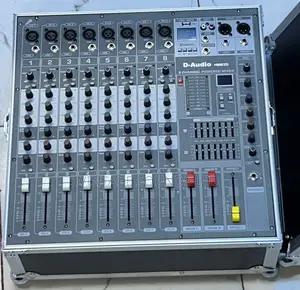 Channel 3000 Watts Vintage Powered Mixer With Flight Case