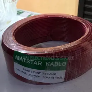 1.5mm Single Electrical Wiring Cable- Red/Green/Black