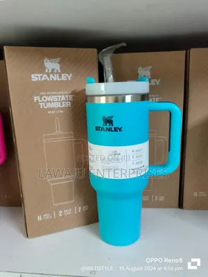 Blue Vacuum Insulated Stanley Cup