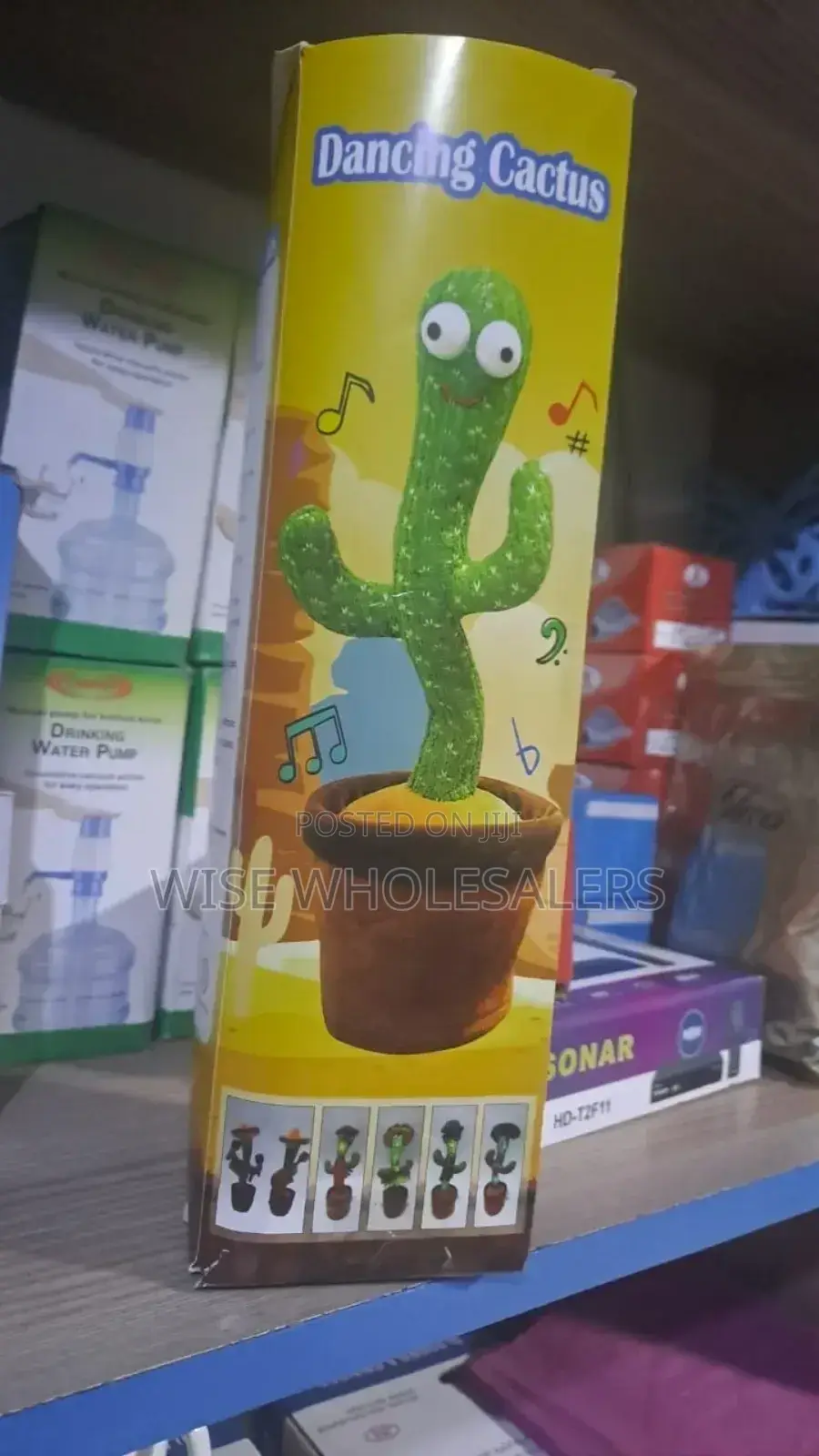 Dancing Cactus Toy Electronic Dancing Song Talking