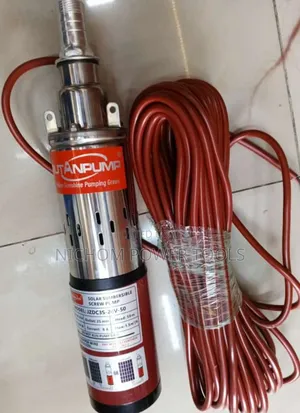 Dc Rutan Solar Submersible Water Pump 250watts 50m