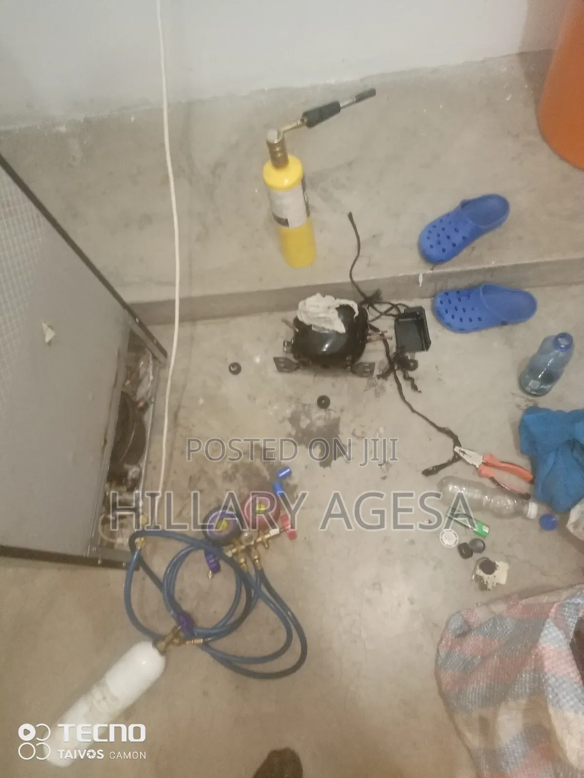 Fridge Gas Refilll and Compressor Repairs