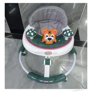 Foldable Baby Walker Green