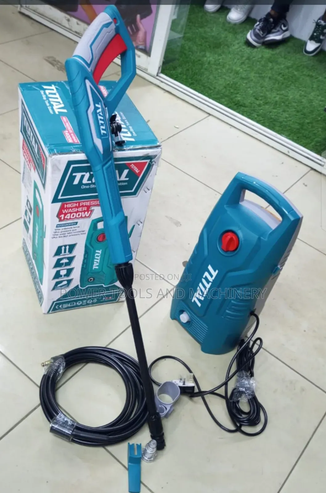 1400watts 1900psi Total Pressure Washer