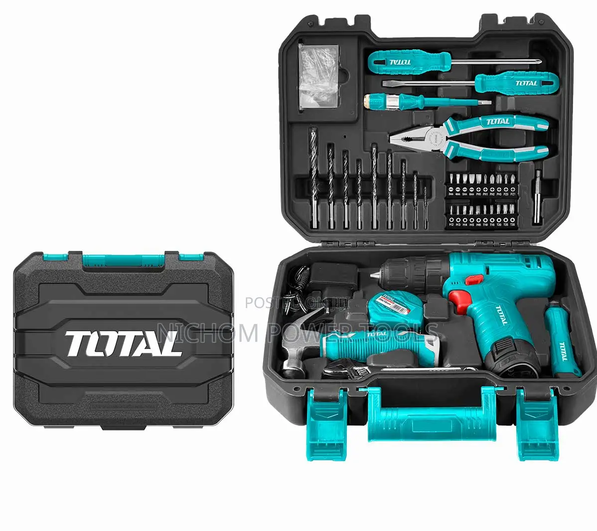 Total THKTHP10812 81 PCS Tools Set
