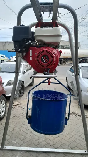 Portable Building Lifting Hoist With Gasoline Engine