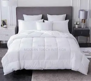 7 by 8 White Duvet