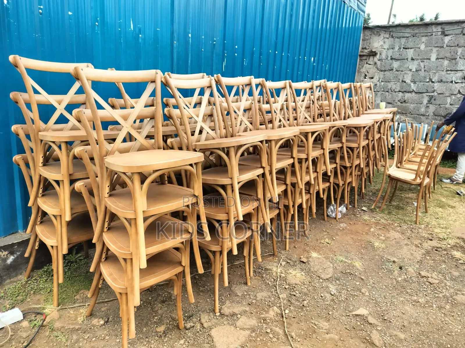 Brown Rustic Chairs for Hire