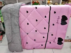 Pink Woolen Single Duvet