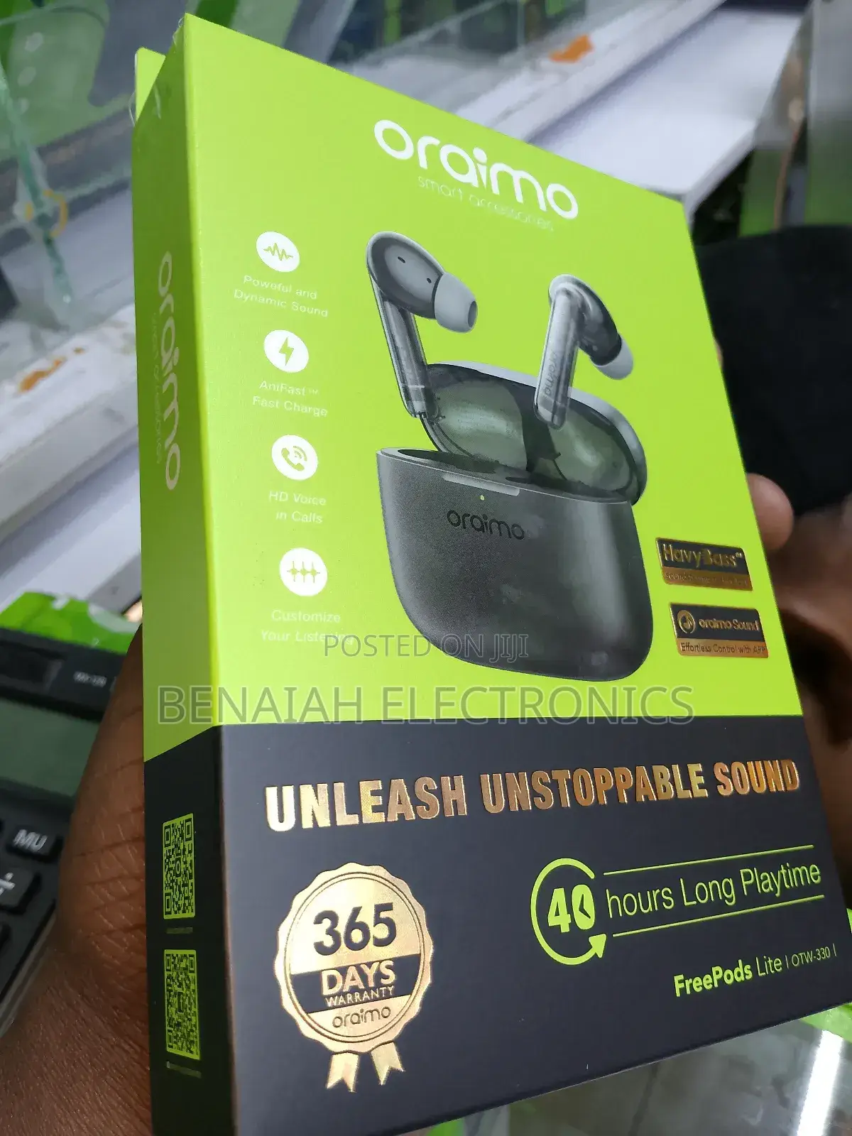 Original Earbuds With Powerful and Dynamic Sound