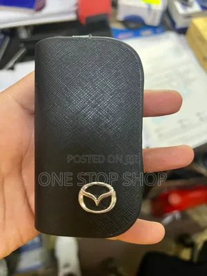 Mazda Leather Branded Alarm Key Holder With Zip