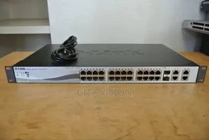 D-Link Des-1210-28p 24-Port Fast Ethernet Poe Switch