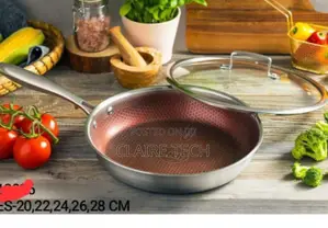 Edenberg 26 Cm Frying Pan With Lid - Stainless Steel Materia