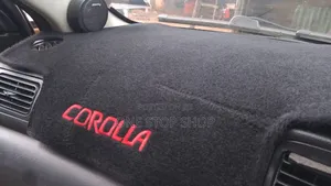 Corolla Branded Black Universal Fit Dash Mat