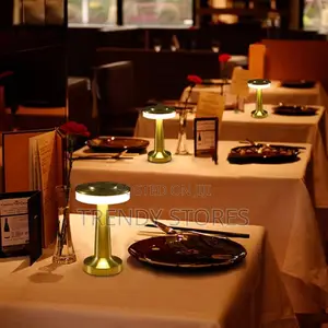 Decorative Dumbell Table Lamp