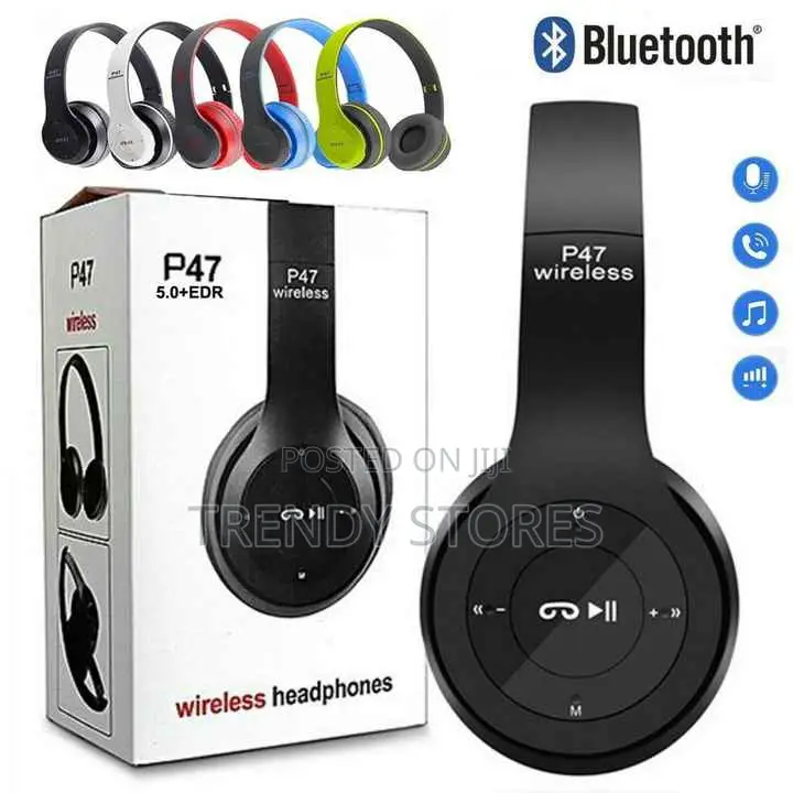 Wireless Bluetooth P47 Headphones