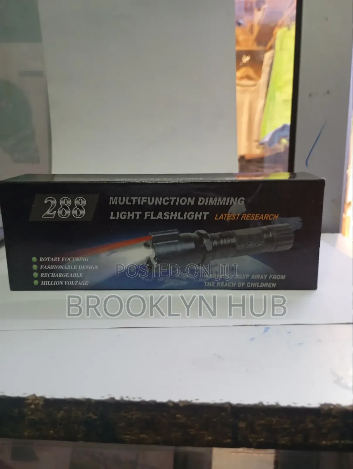 Flash Light With a Leaser