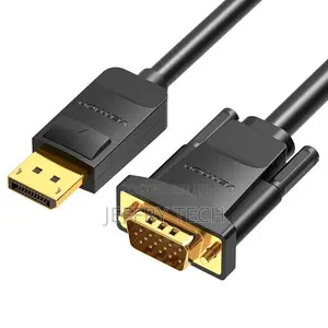Vention Displayport to VGA Cable 1.5M Black – VEN HBLBG