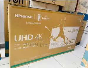 Hisense 55'' Inches Smart Uhd Frameless Led Tv,Youtube