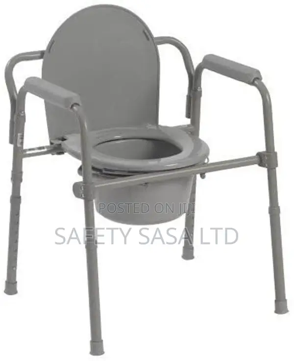 Commode Frame Chair, Folding Bedside Commode Chair,