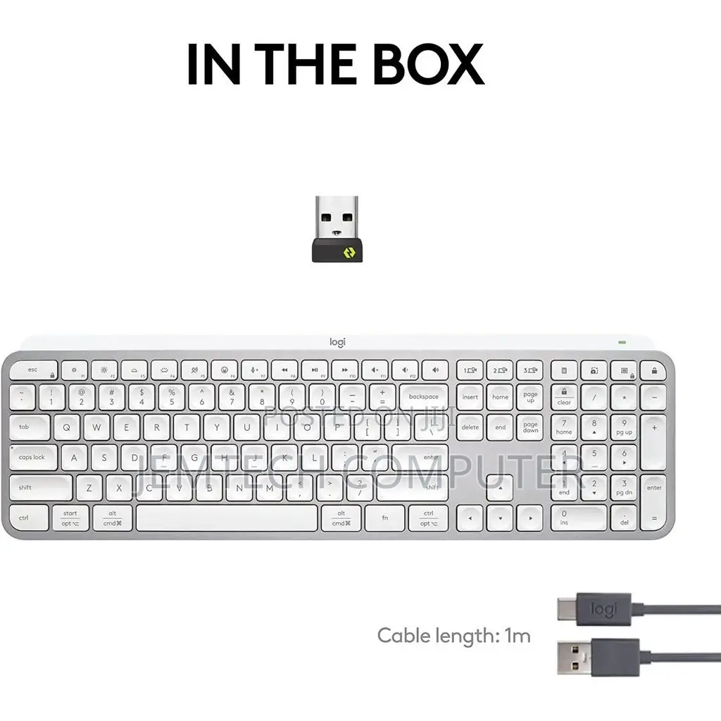 Logitech MX Keys Business Wireless Illuminated Keyboard