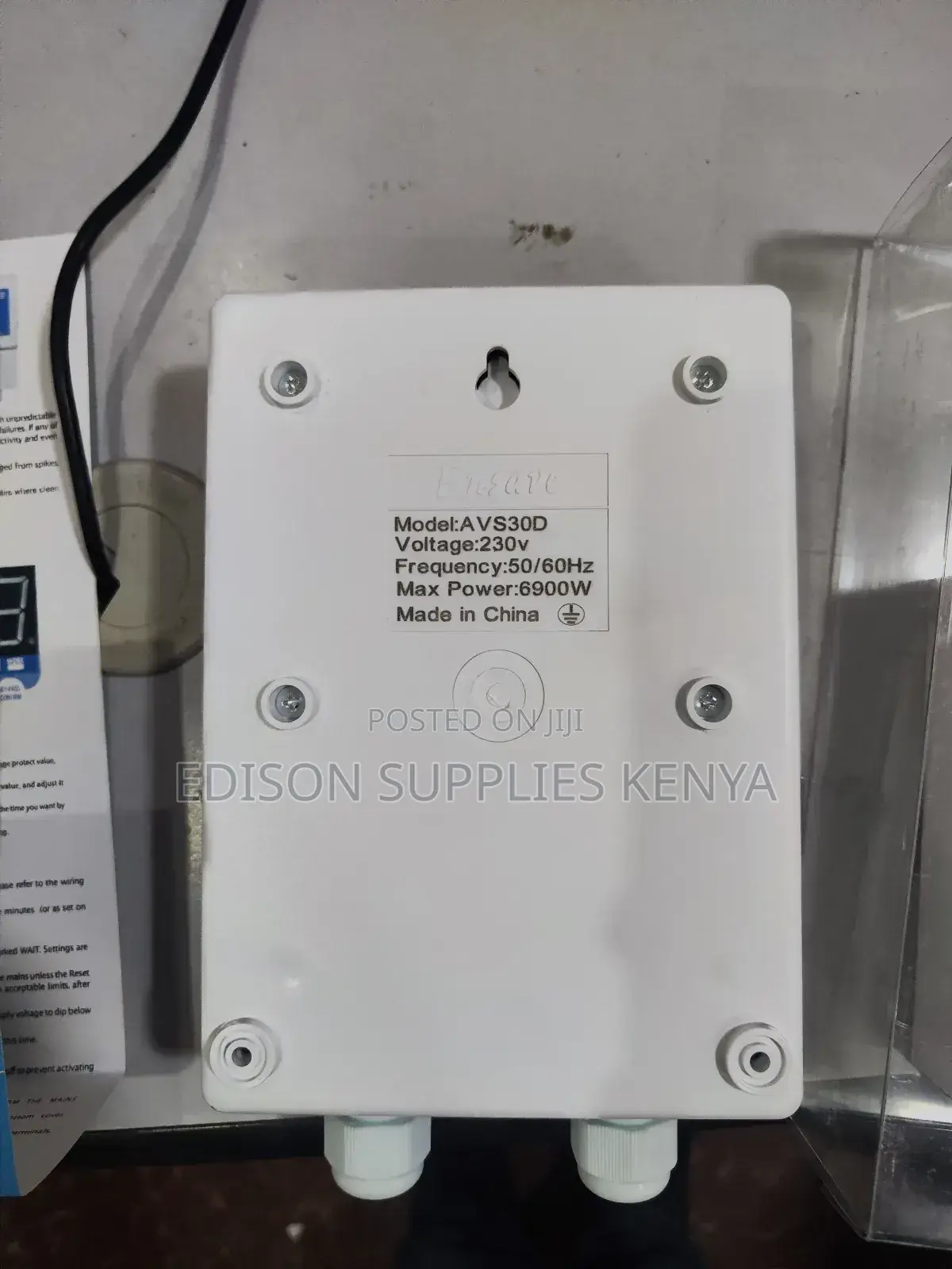 AVS30 Ensave AVS 30 Digital Voltage Surge Protector 30 Amp