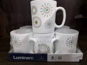6pc Luminarc Mugs / Luminarc Cups