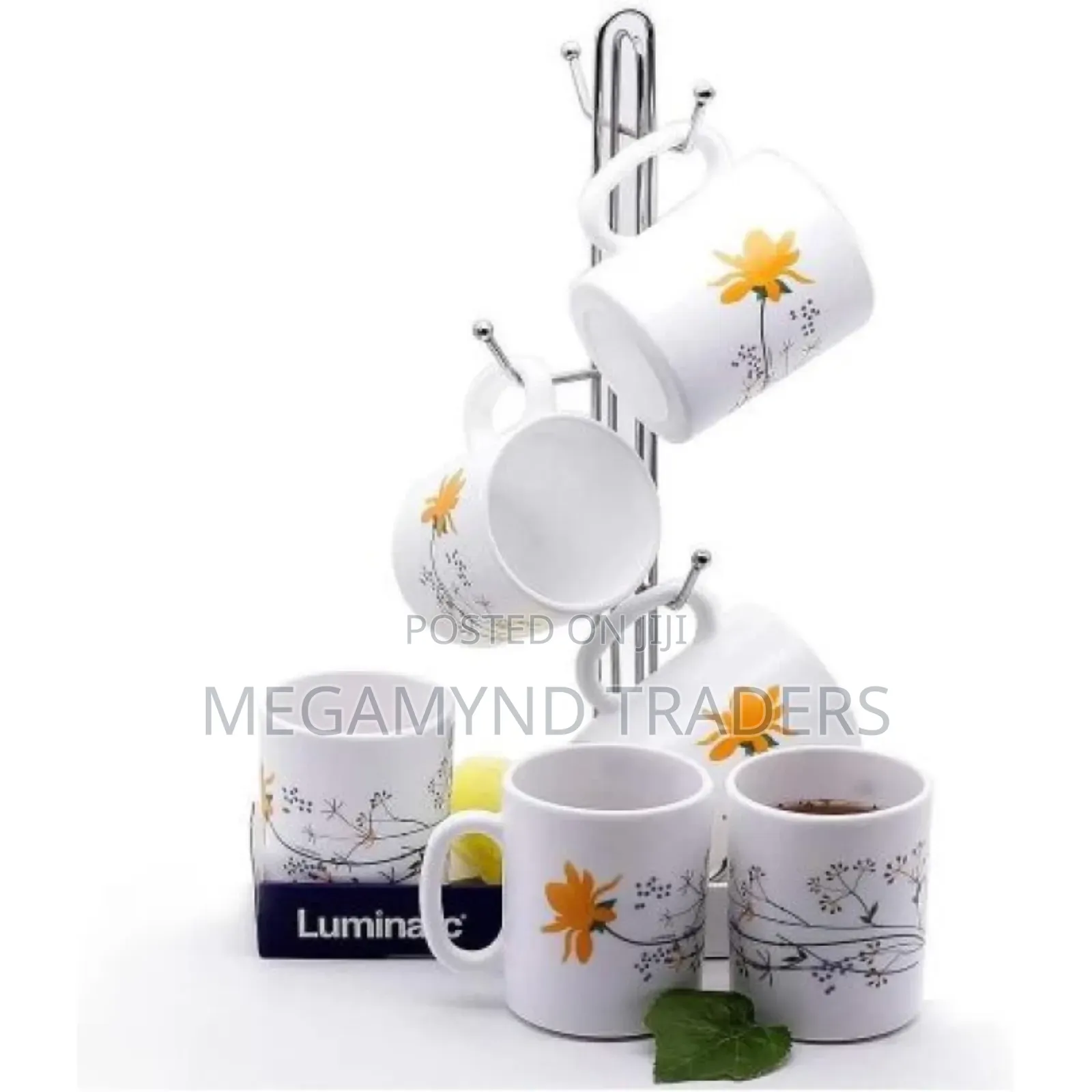 6pc Luminarc Mugs / Luminarc Cups