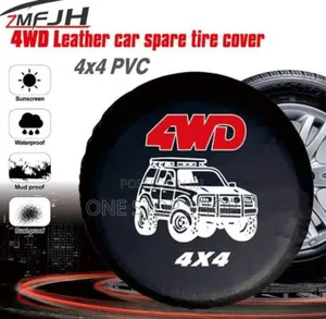 15/16/17" 4WD Leather Car Spare Tire Cover