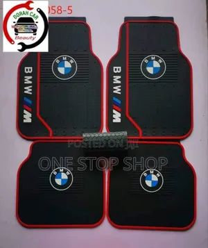 BMW 5pc Labeled Car Floor Carpet Mats