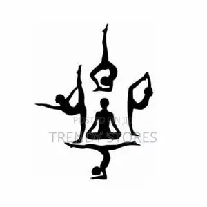 Yoga Pose Wall Stickers