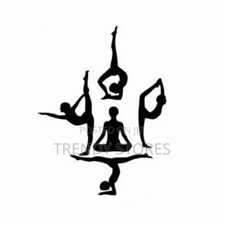 Yoga Pose Wall Stickers
