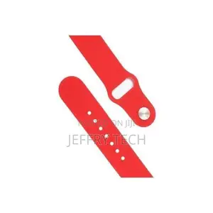 Silicone Sport Band for Apple Watch Series 7 - 45mm - Red