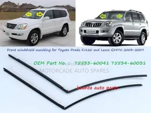 Landcruiser Prado J120 2003-2009 Windscreen Rubber Mouldings
