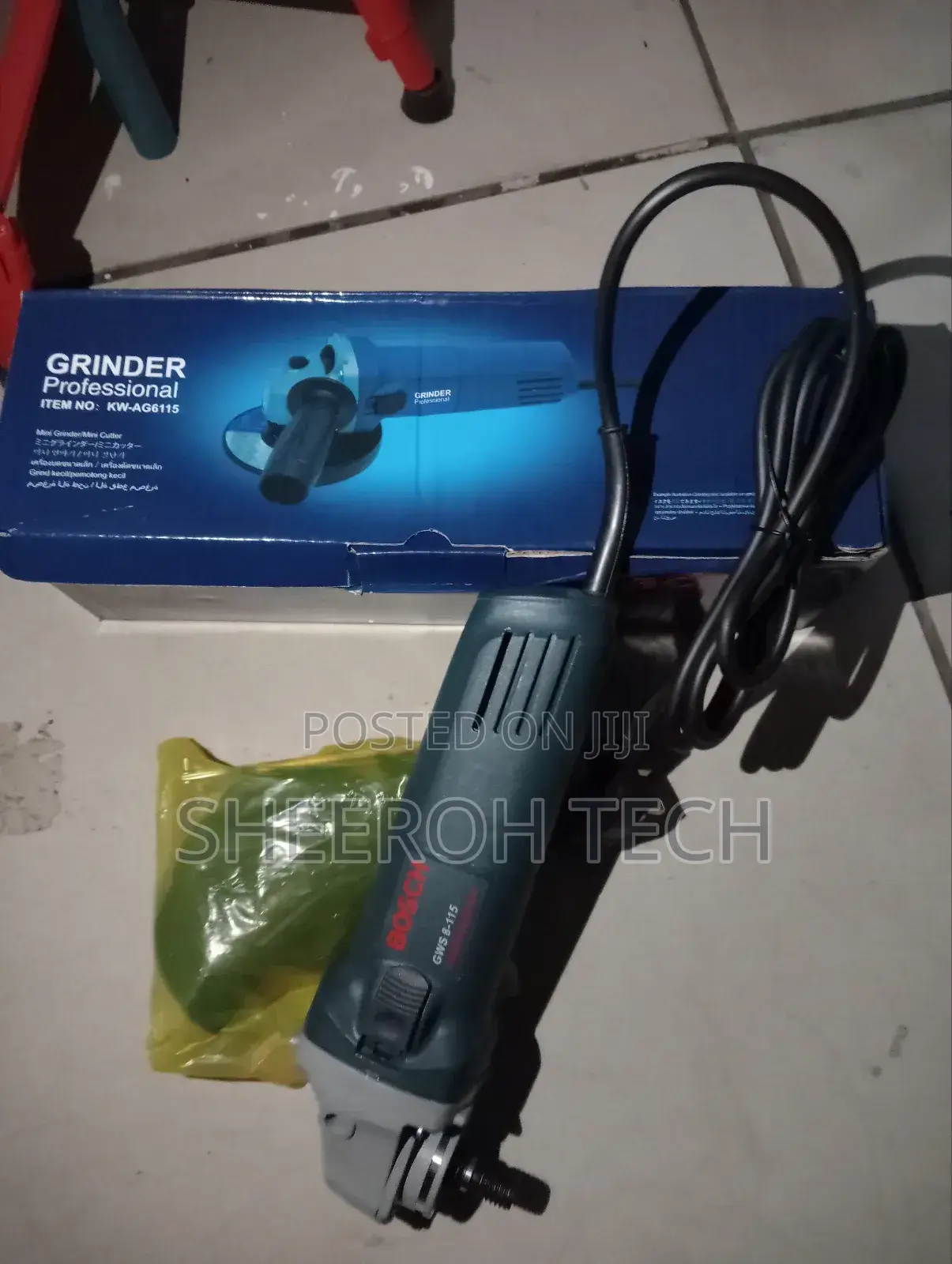 Bosch Grinder.